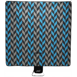 Patura pentru picnic GardenLine Herringbone 5783 (Blue/Black) Thumb
