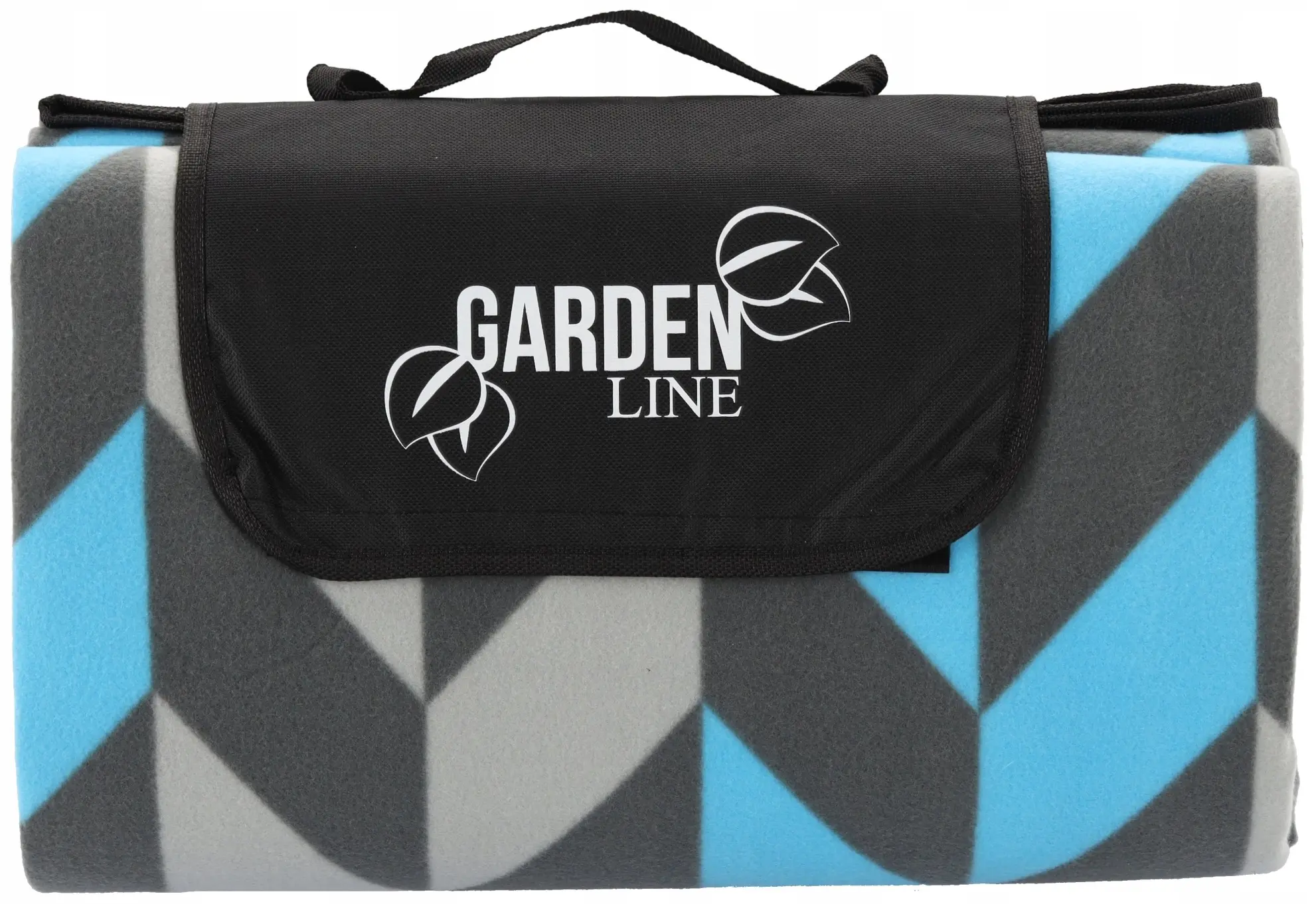 Patura pentru picnic GardenLine Herringbone 5783 (Blue/Black) - 5