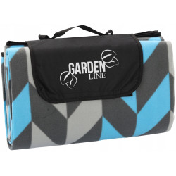 Patura pentru picnic GardenLine Herringbone 5783 (Blue/Black) Thumb