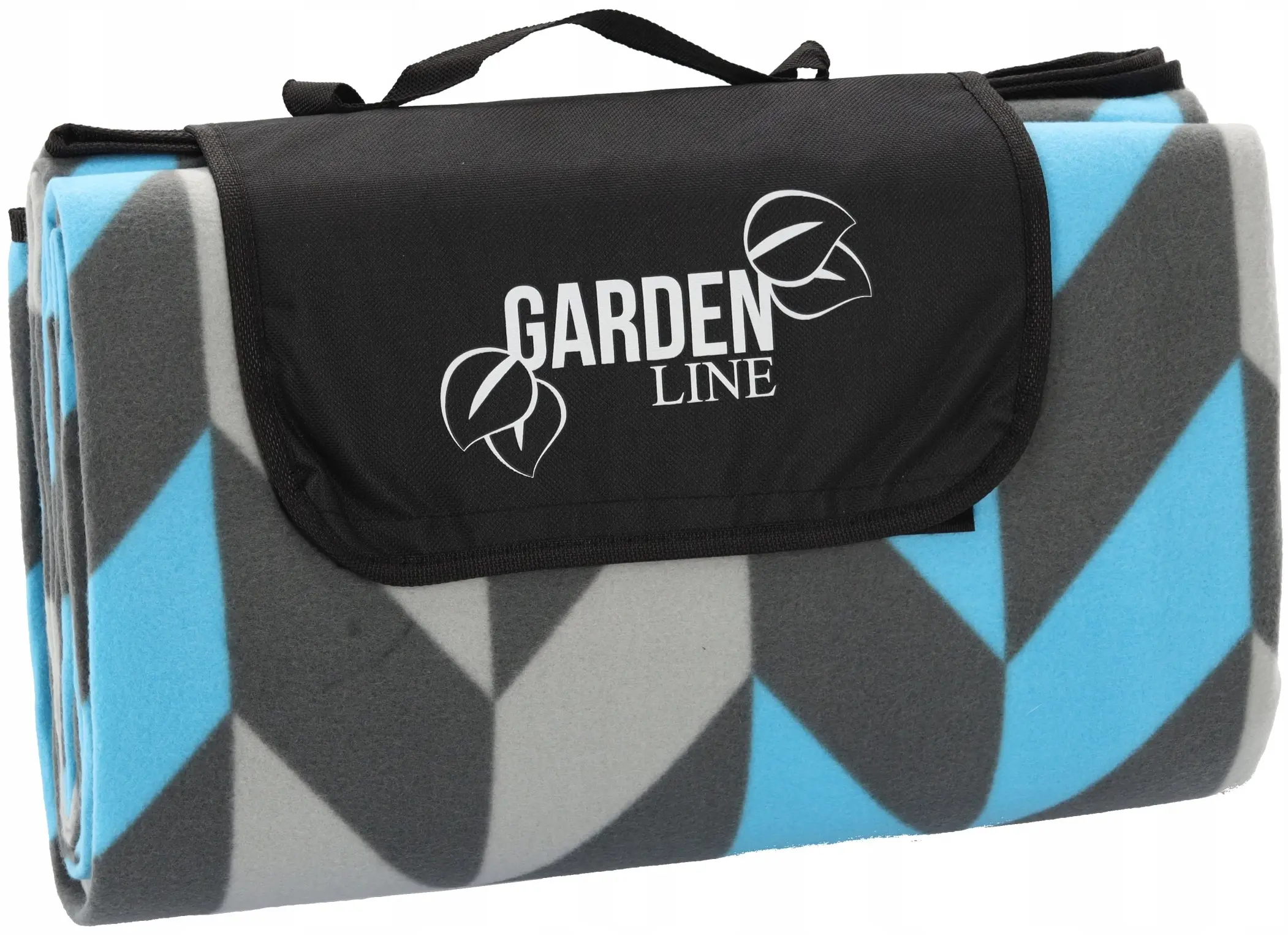 Patura pentru picnic GardenLine Herringbone 5783 (Blue/Black) - 6