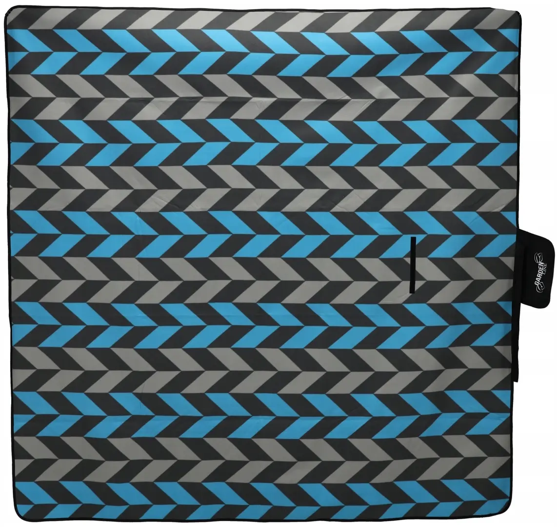 Patura pentru picnic GardenLine Herringbone 5783 (Blue/Black)