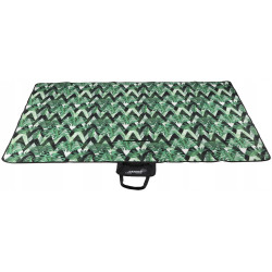 Patura pentru picnic GardenLine Monstera 5769 (Green/Black) Thumb