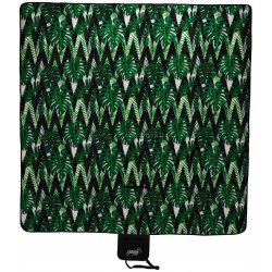 Patura pentru picnic GardenLine Monstera 5769 (Green/Black)
