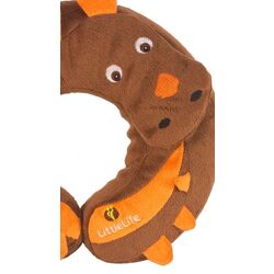 Perna de calatorie LittleLife Animal Snooze Dinosaur (Brown) Thumb