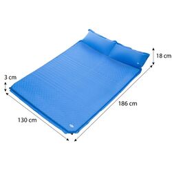 Saltea autogonflabila dubla Nils Camp NC4060 (Blue) Thumb