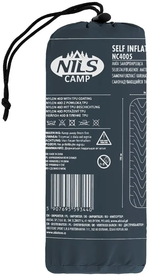 Saltea gonflabila Nils Camp NC4005 (Dark Grey)
