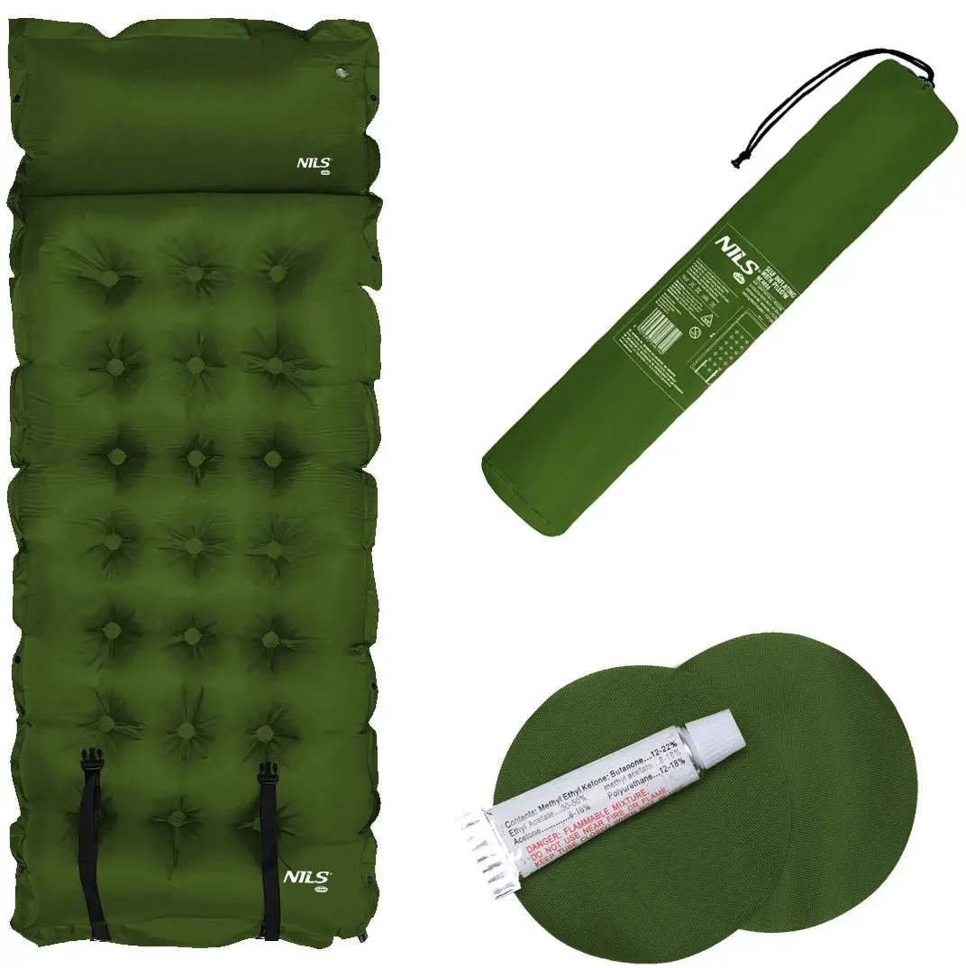 Saltea gonflabila Nils Camp NC4018 (Dark Green)