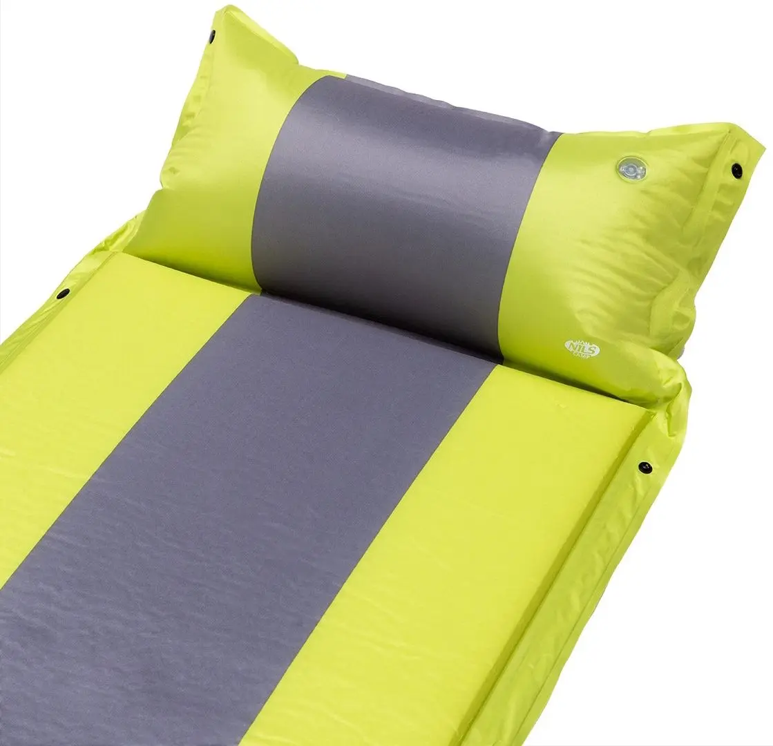 Saltea gonflabila Nils Camp NC4349 (Green/Grey)