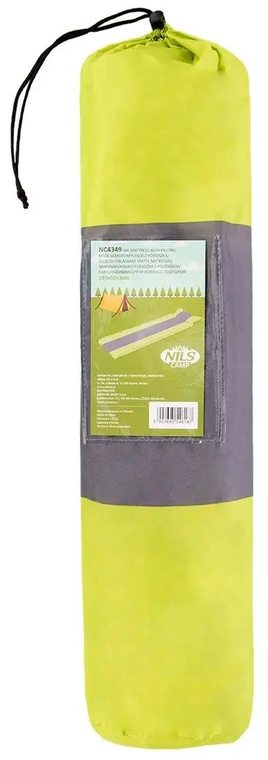 Saltea gonflabila Nils Camp NC4349 (Green/Grey)