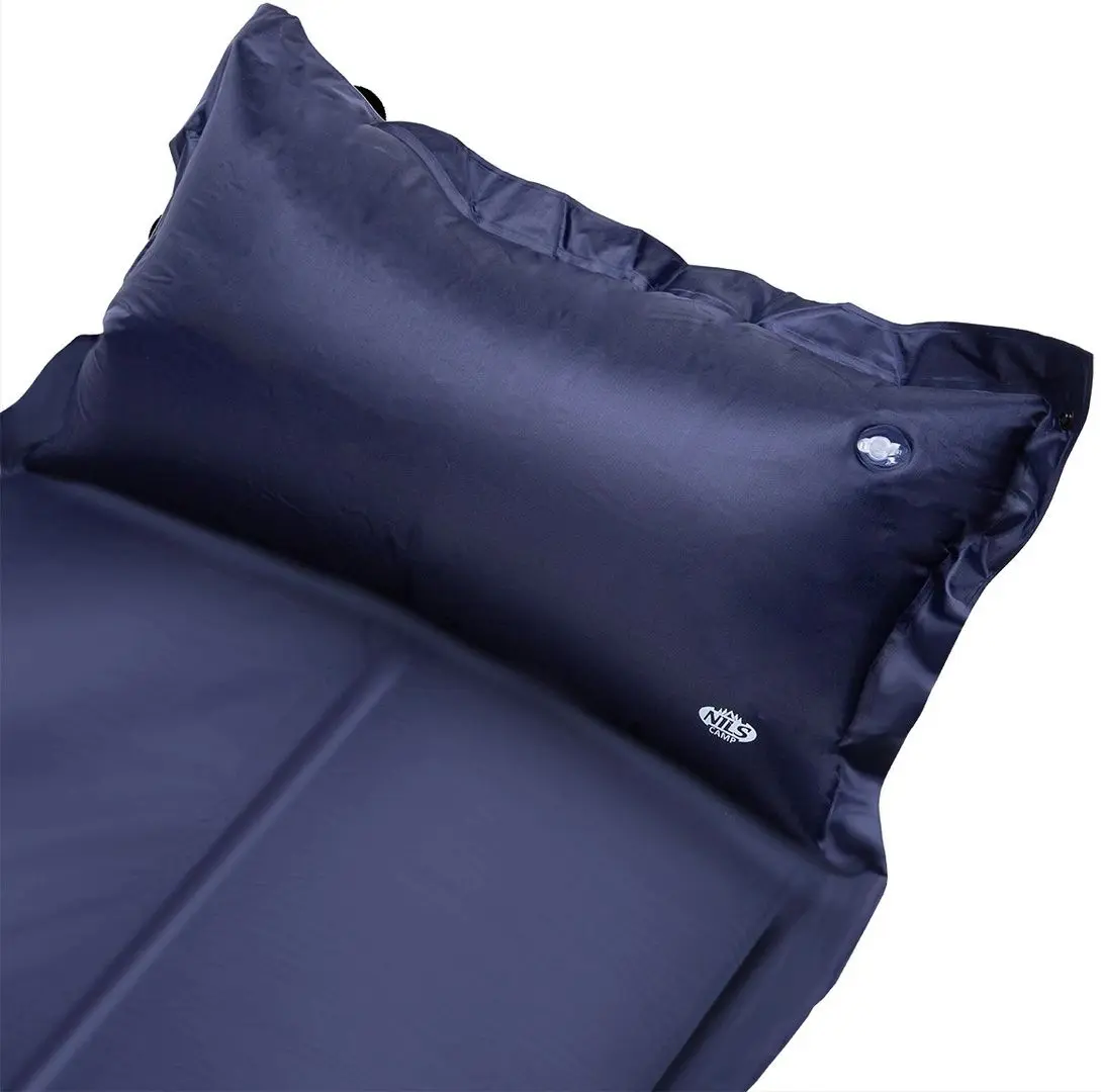 Самонадувающийся коврик Nils Camp NC4008 (Blue)
