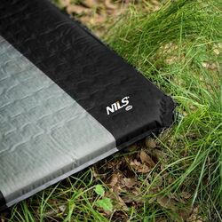 Самонадувающийся коврик Nils Camp NC4340 (Grey/Black) Thumb