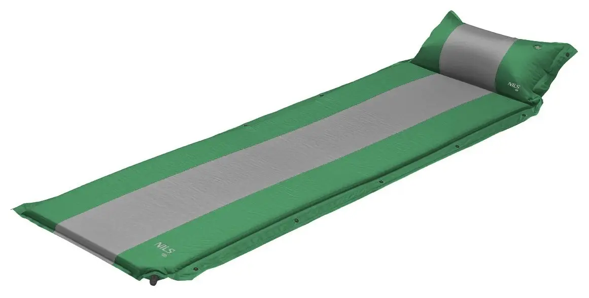 Saltea autogonflabila Nils Camp NC4349 (Dark Green/Grey)