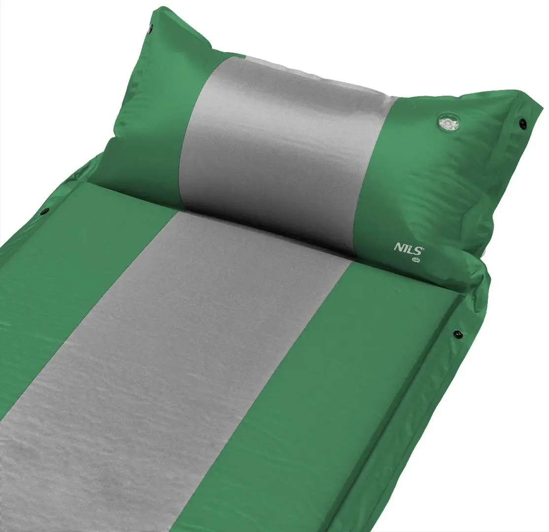 Saltea autogonflabila Nils Camp NC4349 (Dark Green/Grey)