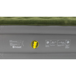 Saltea gonflabila Outwell Excellent Double (Dark Leaf/Grey) Thumb