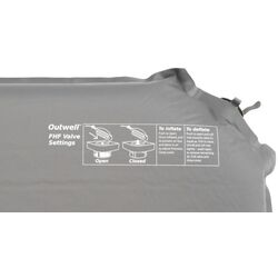 Самонадувающийся коврик Outwell Sleepin Single (Black) Thumb