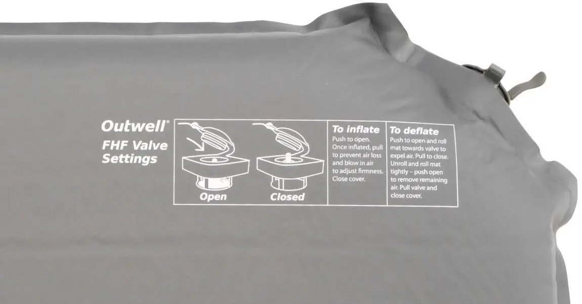 Самонадувающийся коврик Outwell Sleepin Single (Black)