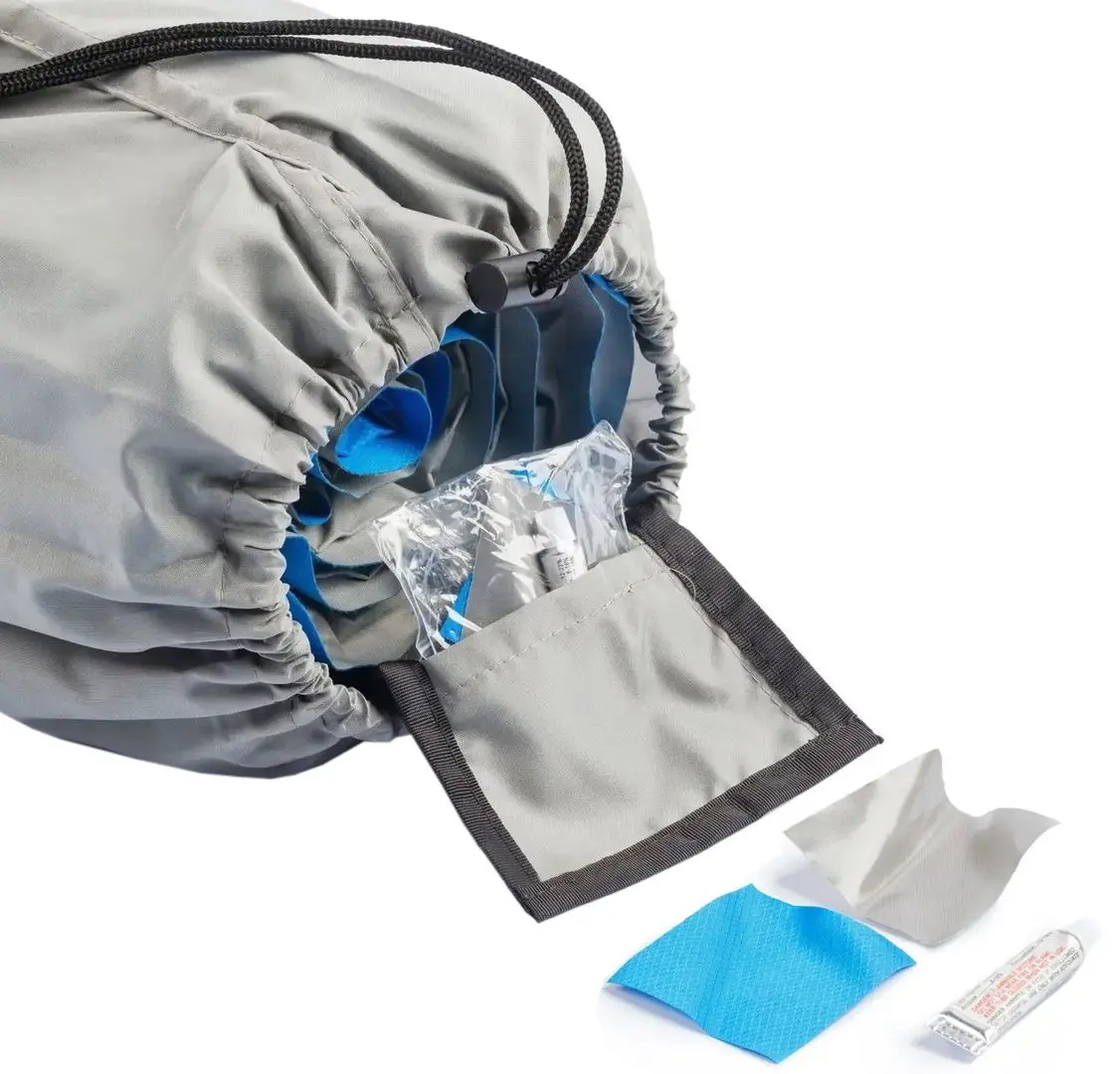 Saltea autogonflabila Pinguin Nomad 50 Double (Grey)