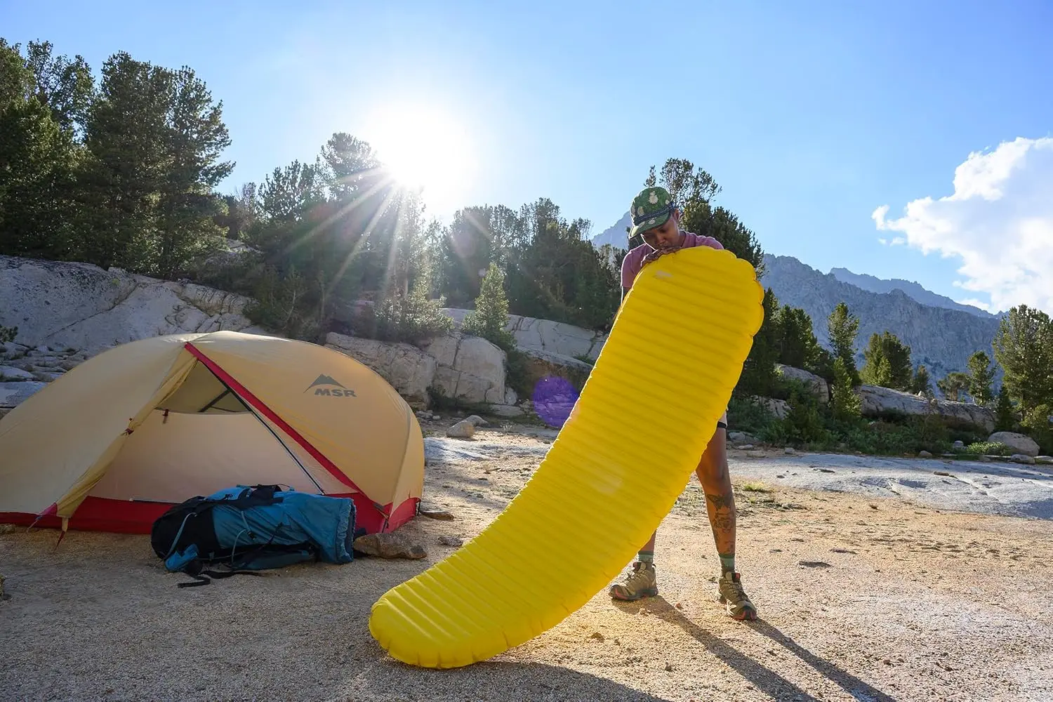 Saltea gonflabila Therm-a-Rest NeoAir XLite NXT RW (Solar Flare)