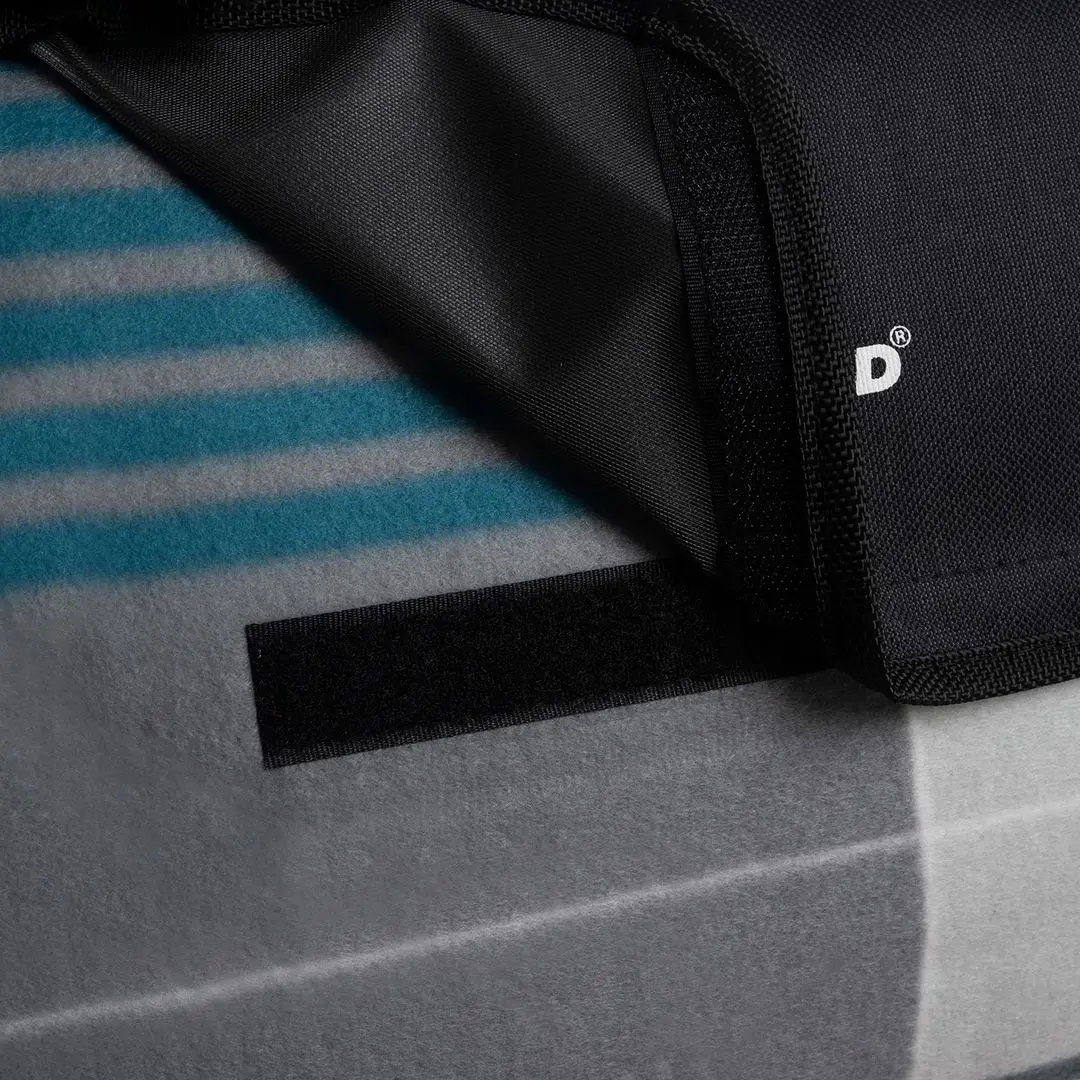 Patura pentru picnic Trizand 21077 200x200cm (Grey/Blue)