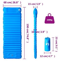 Надувной коврик VidaXL 4007120 (Bleu) Thumb