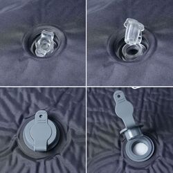 Saltea gonflabila VidaXL 4007123 (Grey) Thumb