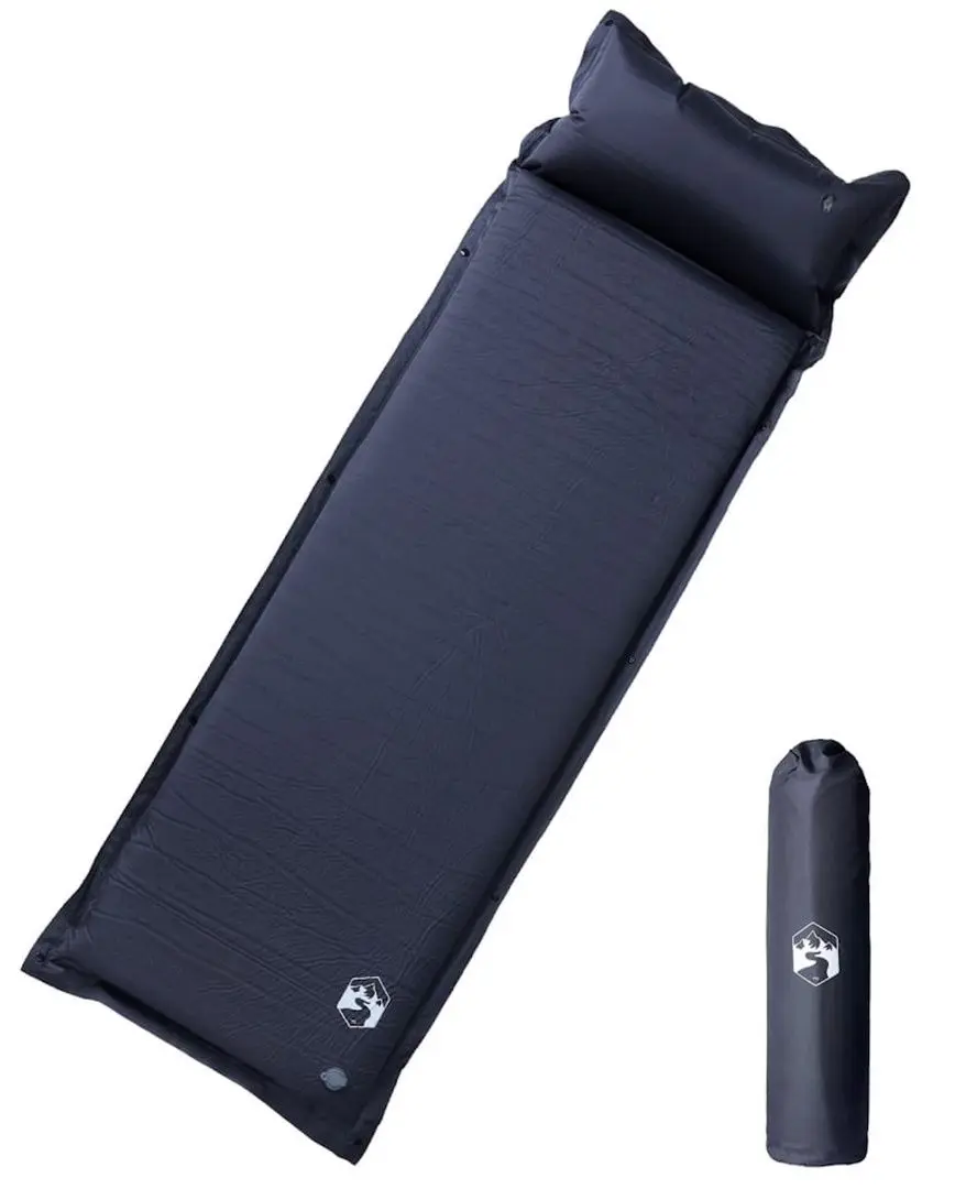 Надувной коврик VidaXL 4007128 (Grey)