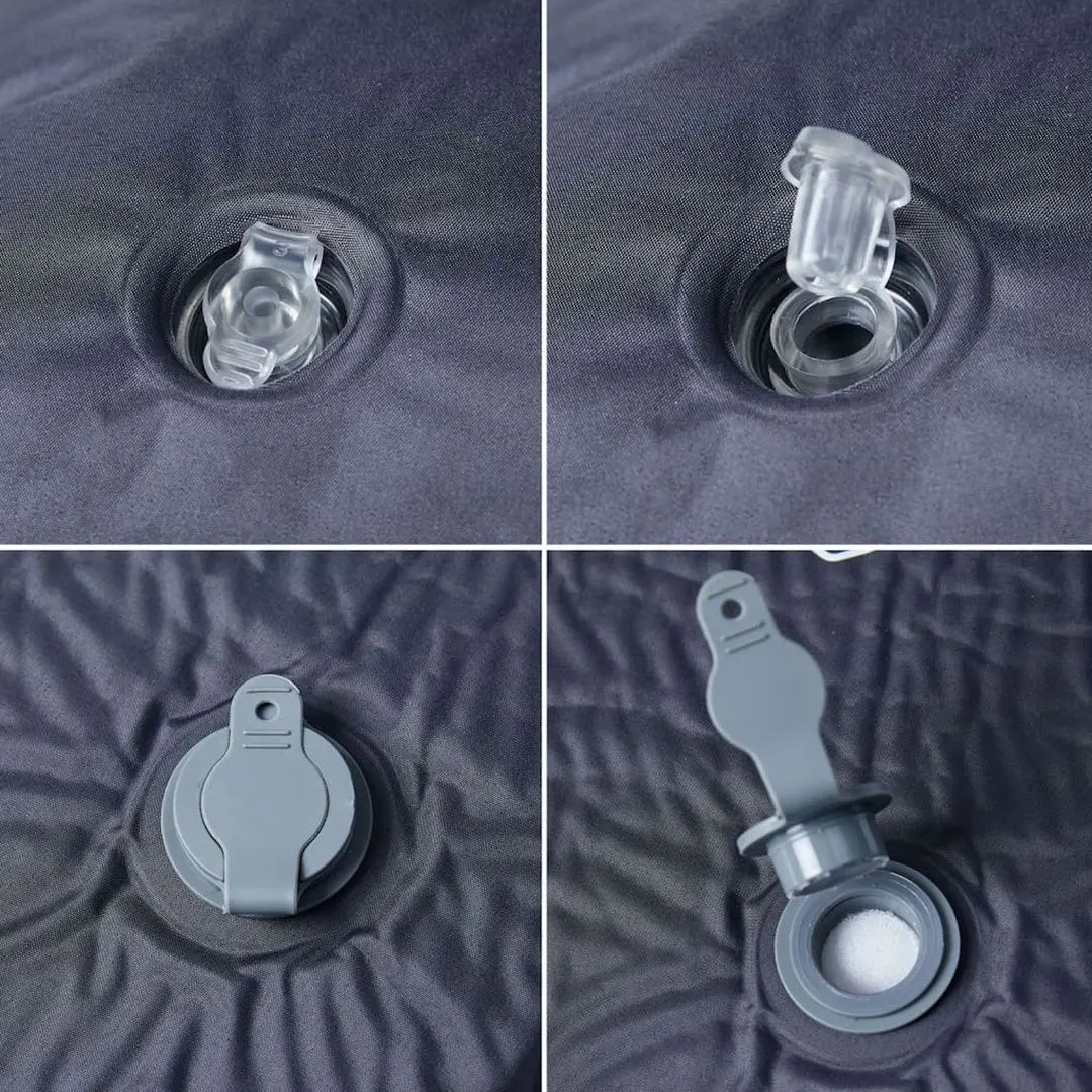 Надувной коврик VidaXL 4007128 (Grey)