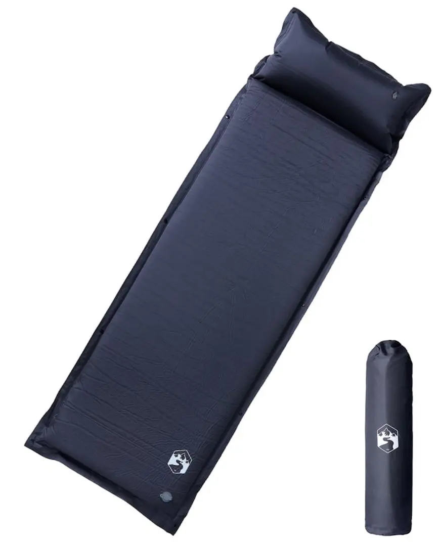 Надувной коврик VidaXL 4007133 (Grey)