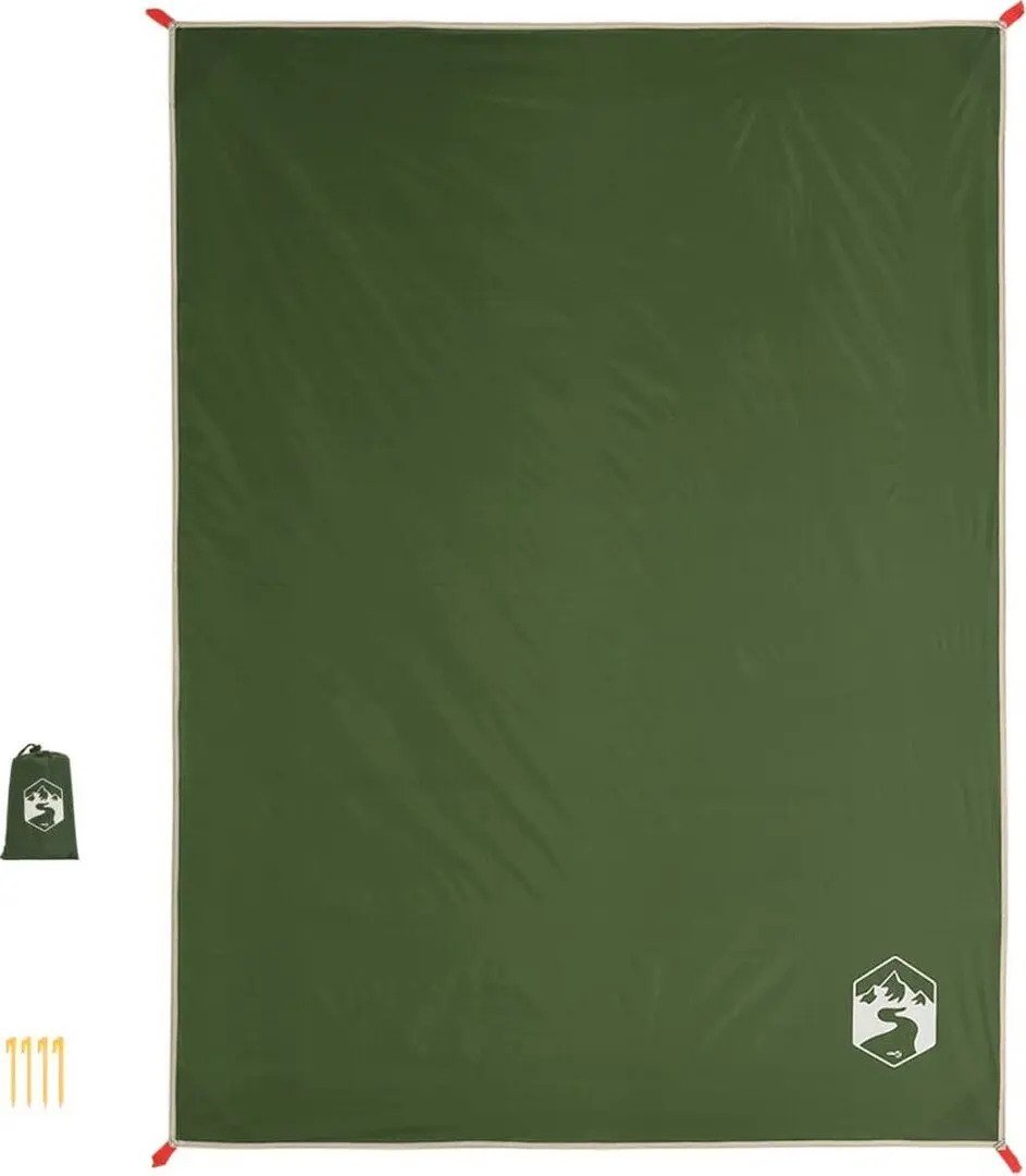 Одеяло для пикника VidaXL 4004200 205x155cm (Green)