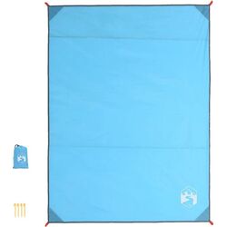 Одеяло для пикника VidaXL 4004201 205x155cm (Blue) Thumb