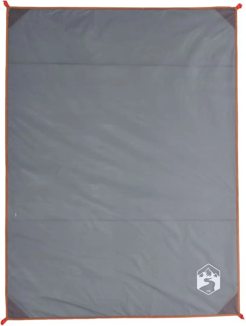 Одеяло для пикника VidaXL 4004202 205x155cm (Grey/Orange)