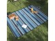 Patura pentru picnic VidaXL 4004206 200x150cm (Blue/White)