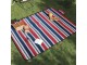 Patura pentru picnic VidaXL 4004207 200x150cm (Red/Blue)