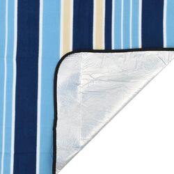Одеяло для пикника VidaXL 4004211 200x200cm (Blue/White) Thumb