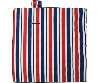 Patura pentru picnic VidaXL 4004212 200x200cm (Red/Blue)