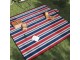 Patura pentru picnic VidaXL 4004212 200x200cm (Red/Blue)