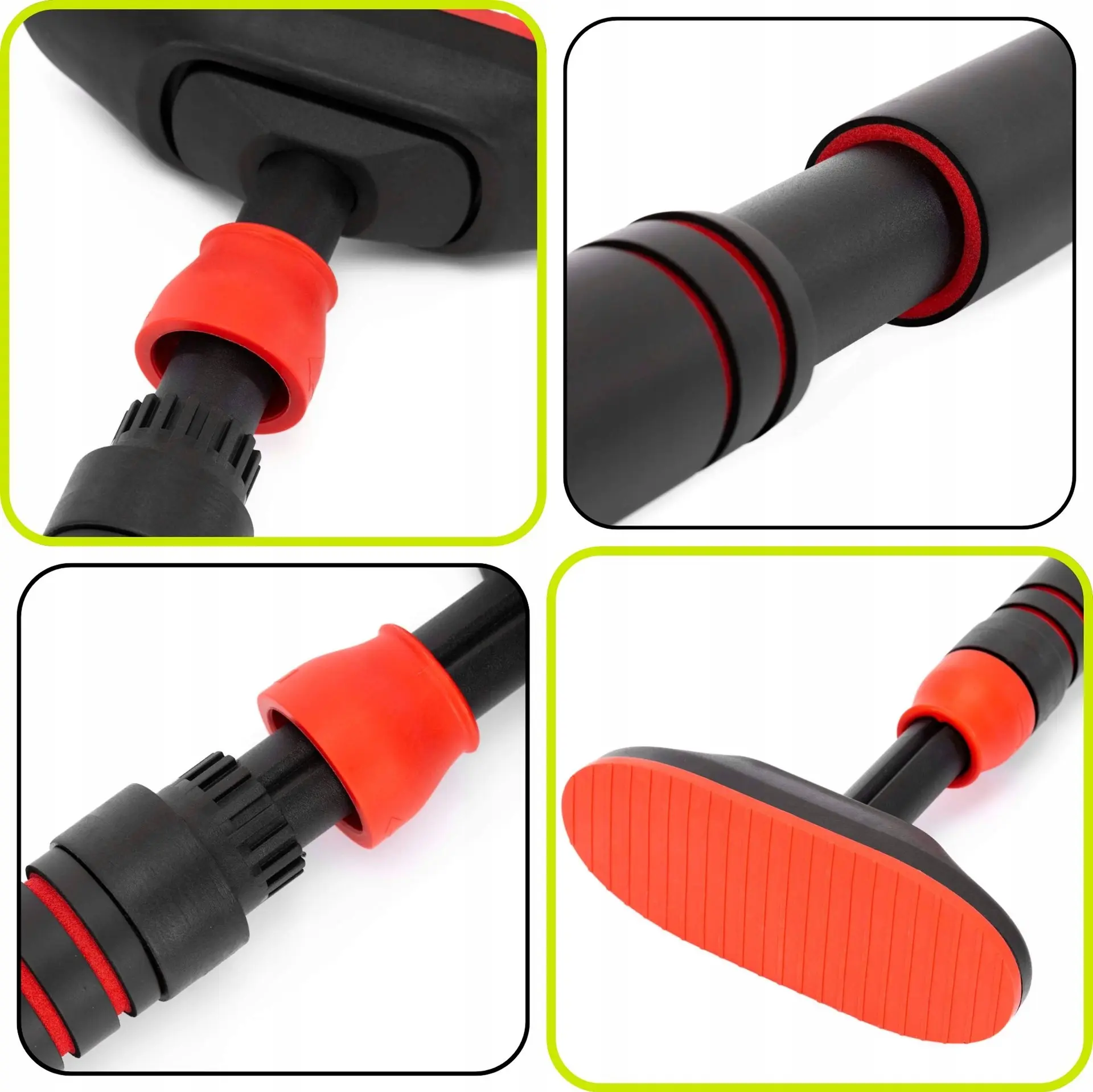 Турник дверной Actiget ACT0168 (Black/Red) - 7