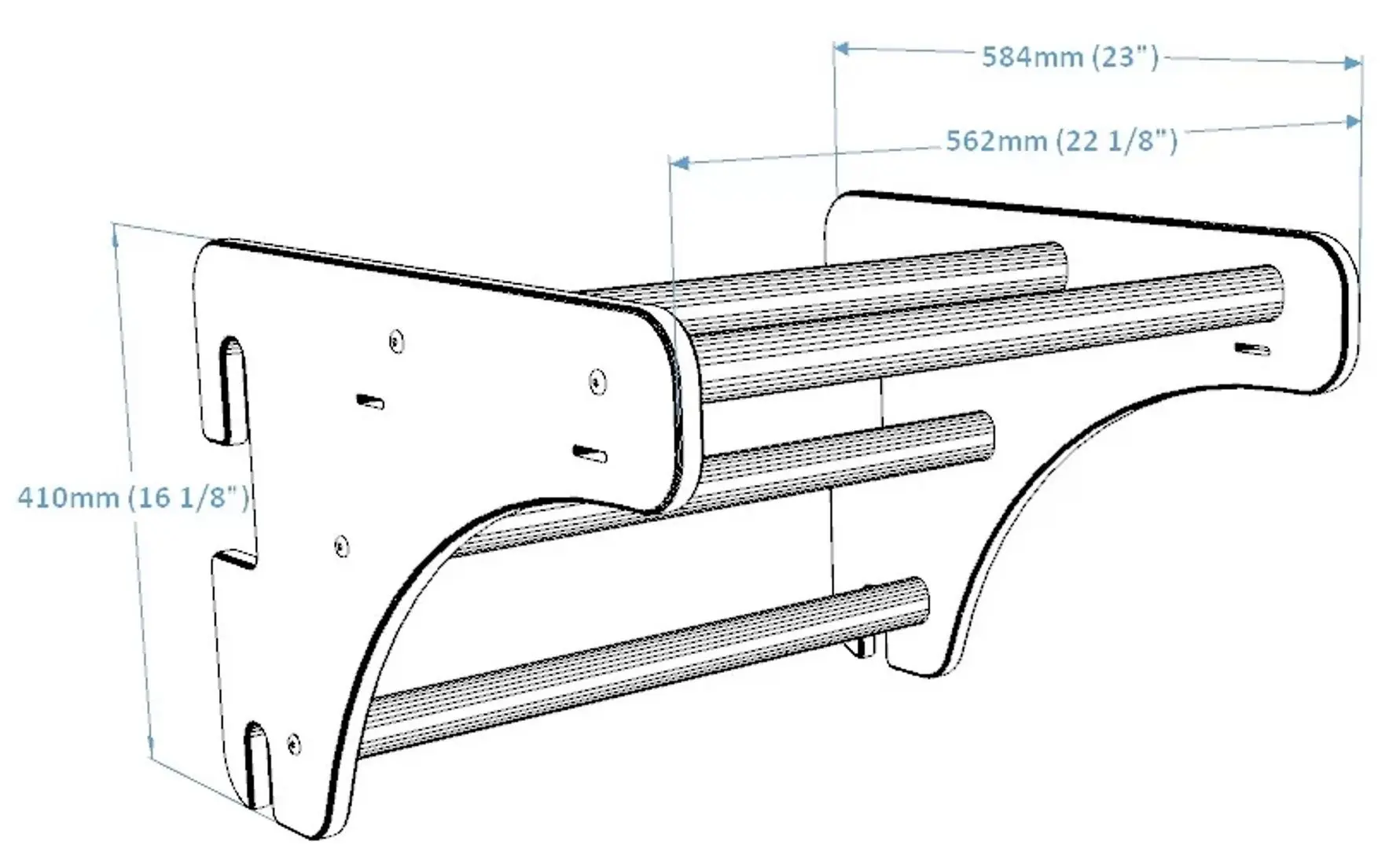 Bara tractiuni BenchK PB 210.1B (Wood)