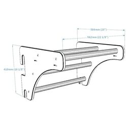 Турник для шведской стенки BenchK PB076 (Oak) Thumb