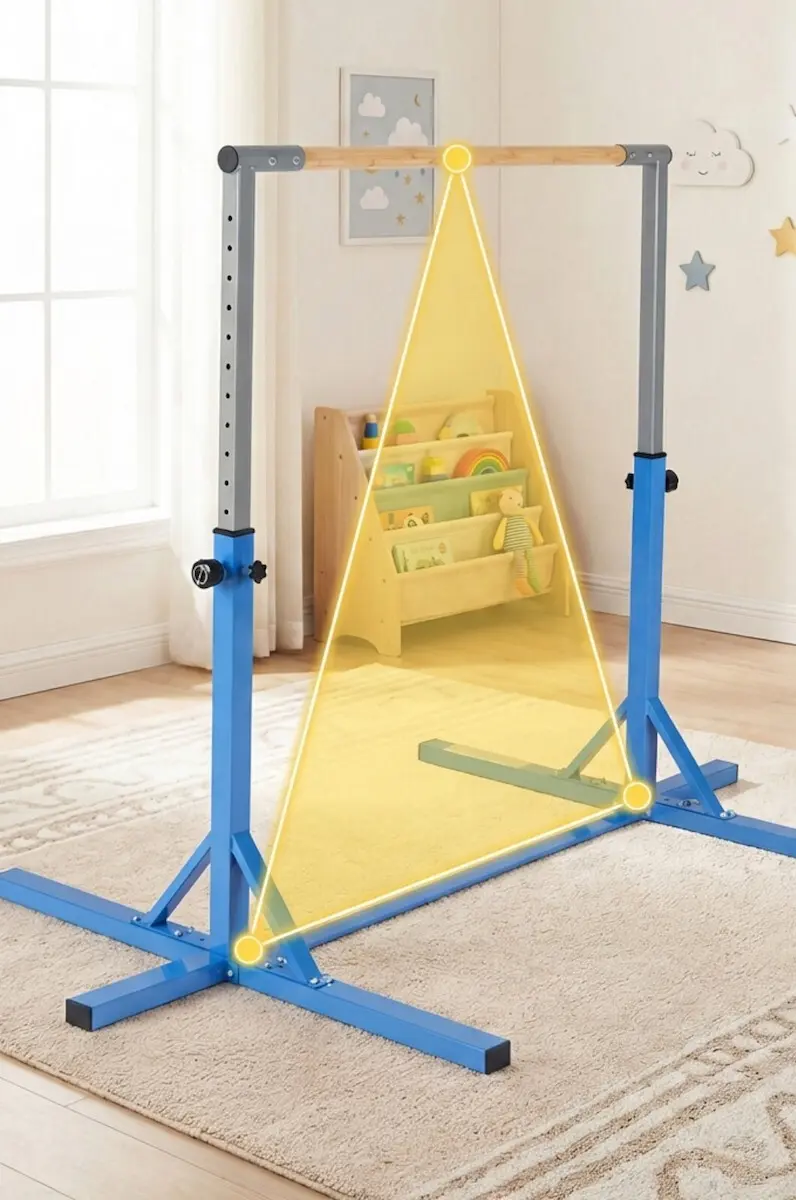 Брусья гимнастические Costway SP38683BL (Blue) - 3