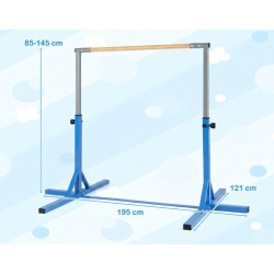Брусья гимнастические Costway SP38683BL (Blue) Thumb