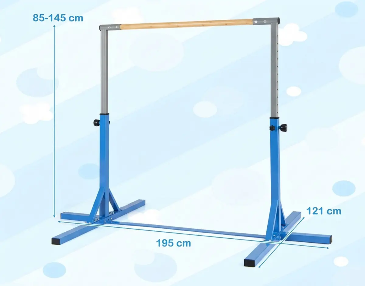 Брусья гимнастические Costway SP38683BL (Blue) - 2
