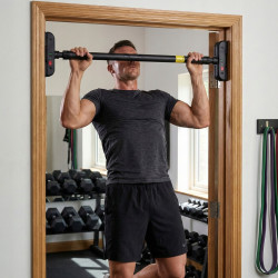 Bara de tractiuni pentru usa FunFit Gym&Fitness 4591 (Black) Thumb