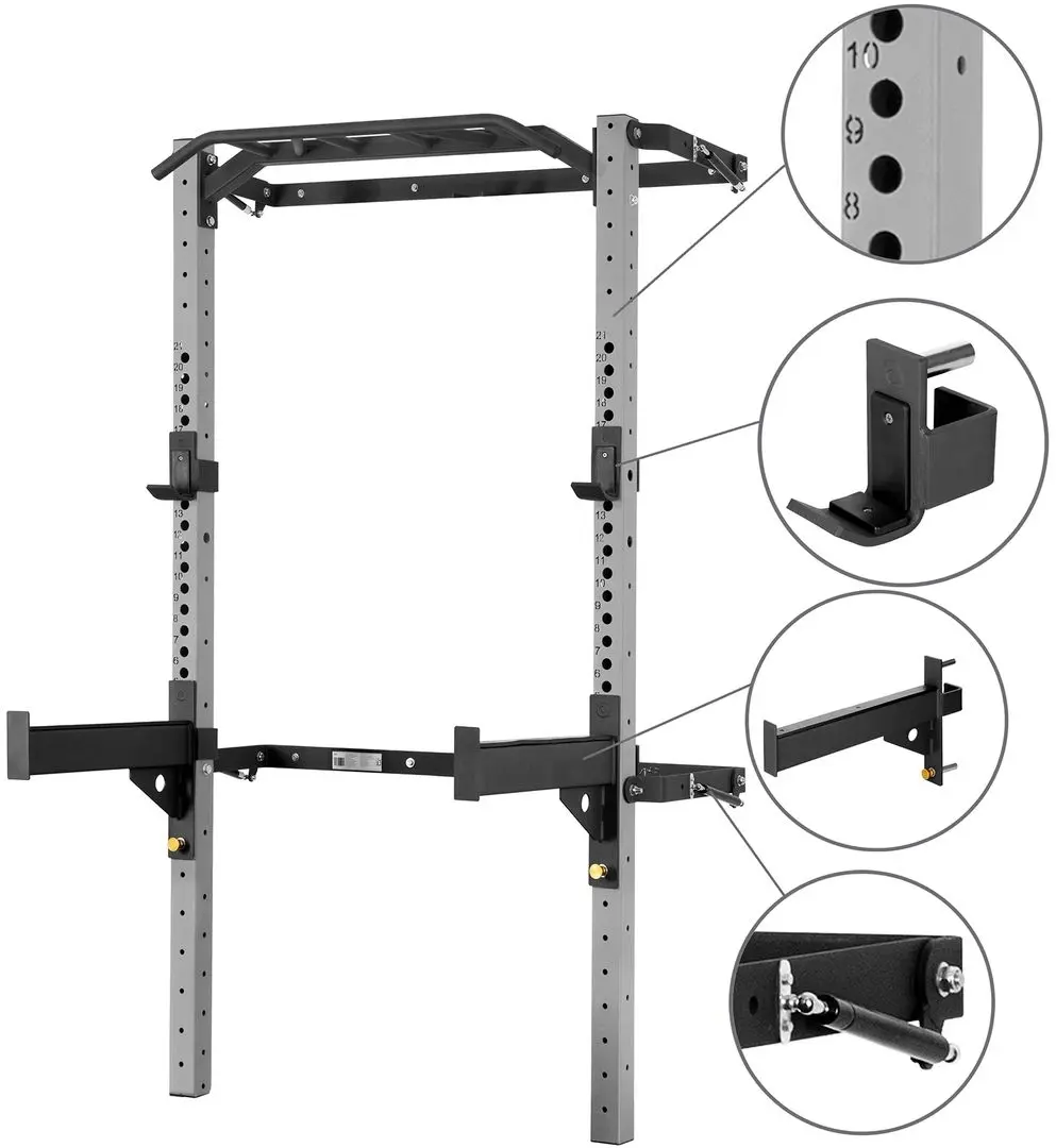 Bară tracțiuni multifuncțională HMS KLT23 (Silver)