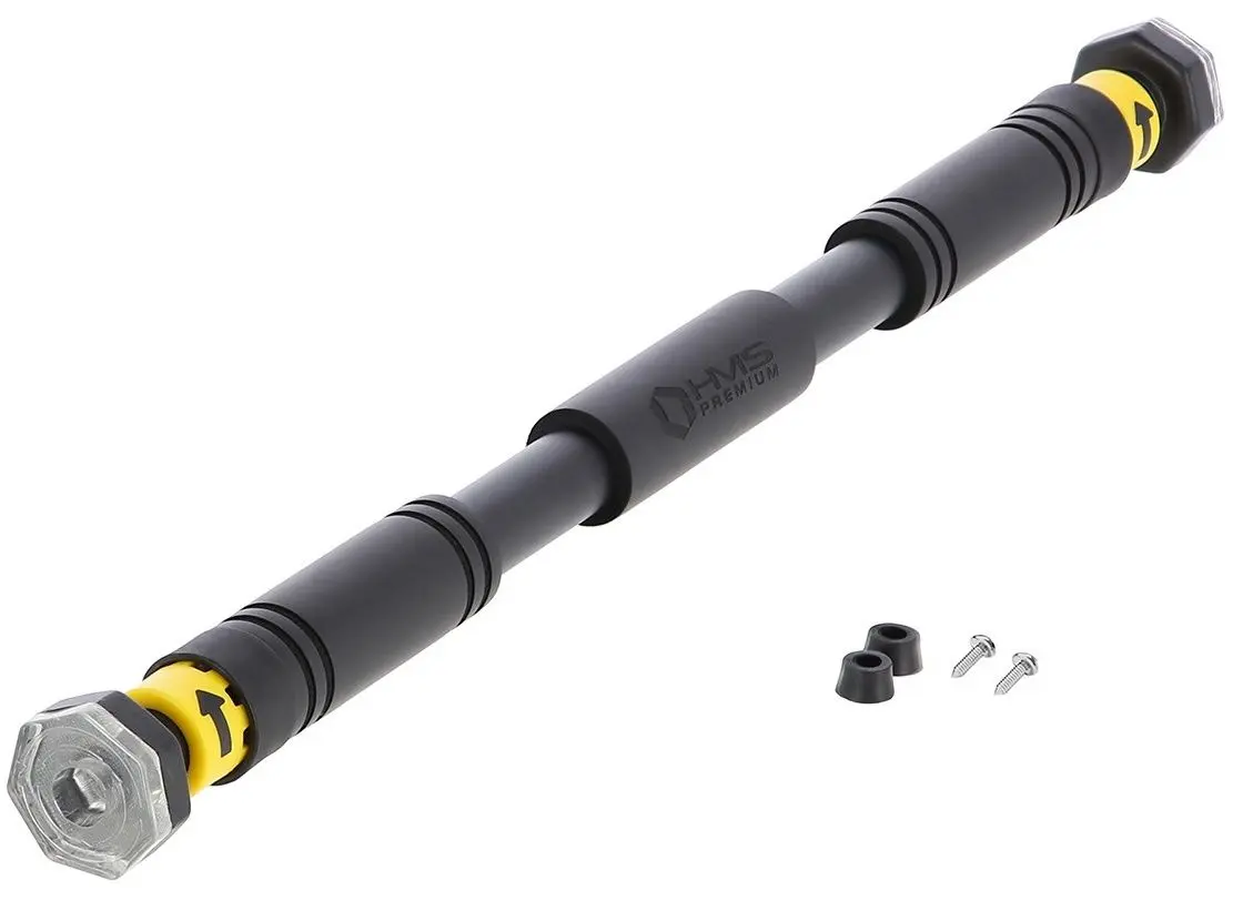 Турник дверной HMS DD201 DOOR GYM BAR PREMIUM (Black/Yellow)