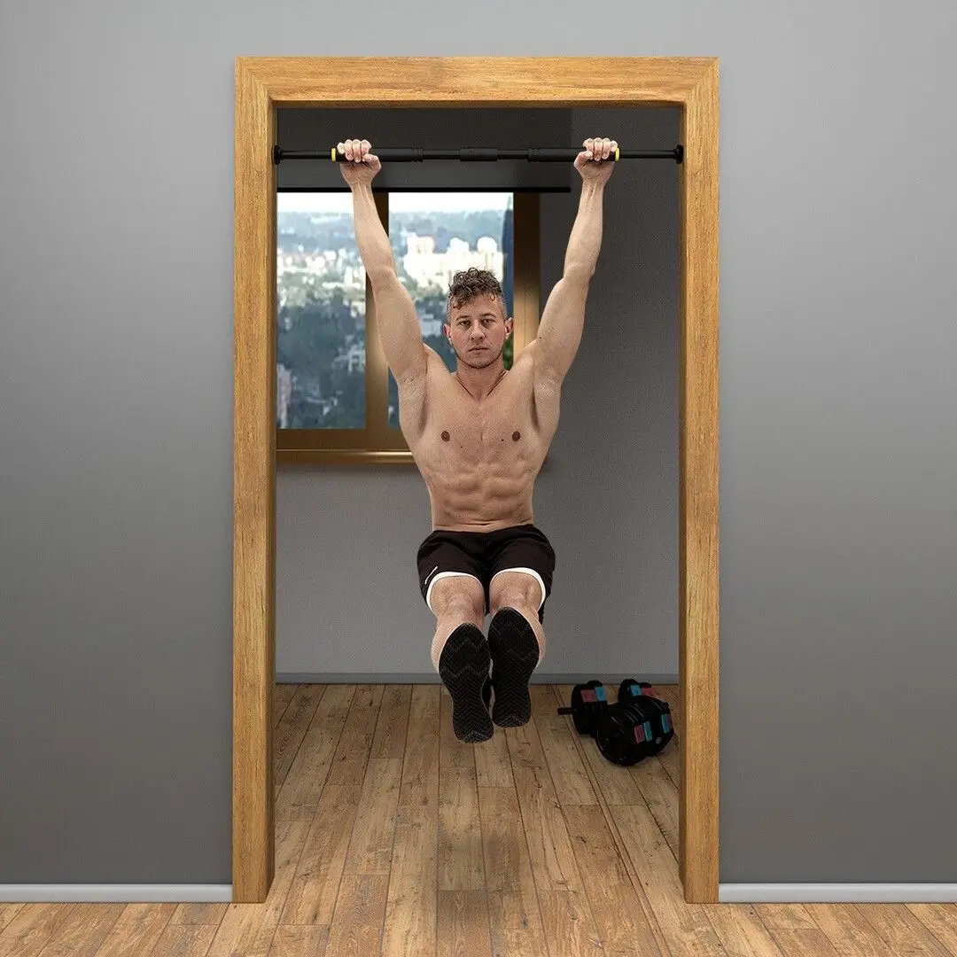 Турник дверной HMS DD201 DOOR GYM BAR PREMIUM (Black/Yellow)