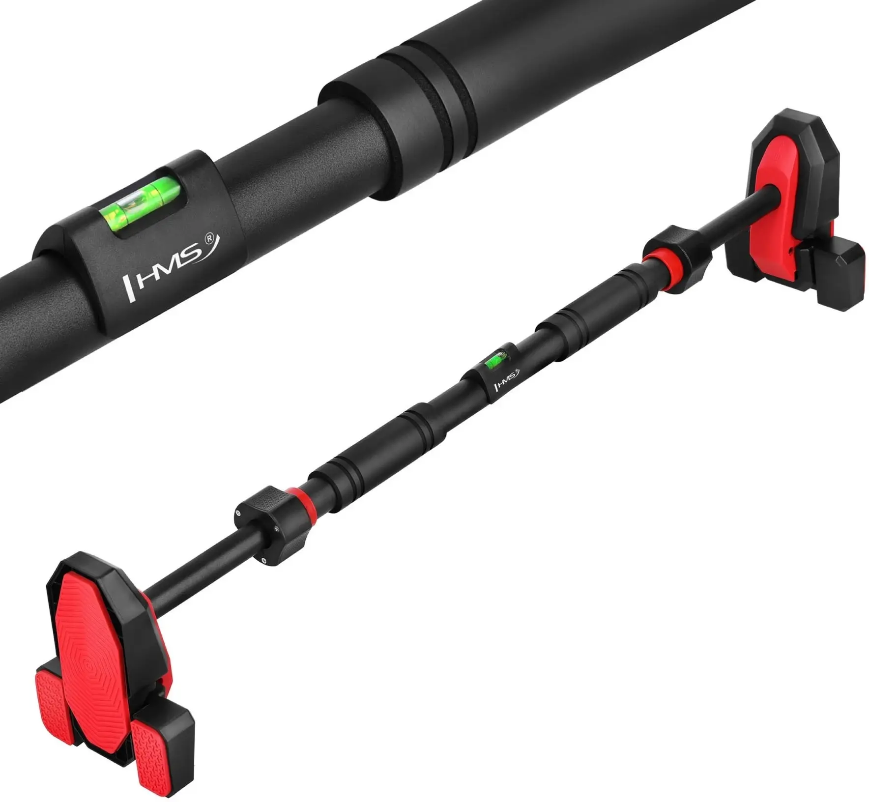 Bara de tractiuni pentru usa HMS DD300 (Black/Red) - 4