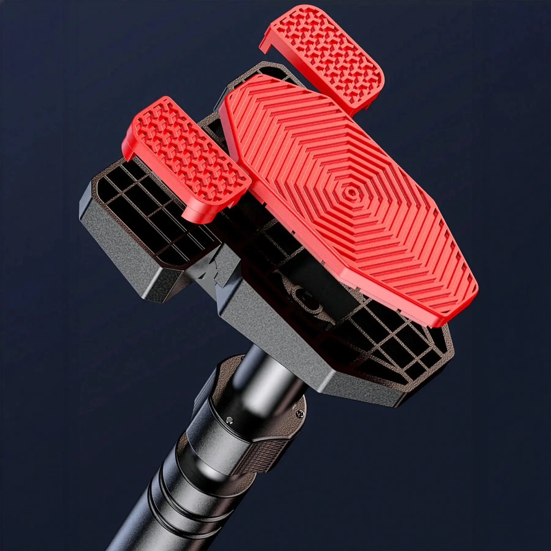 Bara de tractiuni pentru usa HMS DD301 (Black/Red) - 7