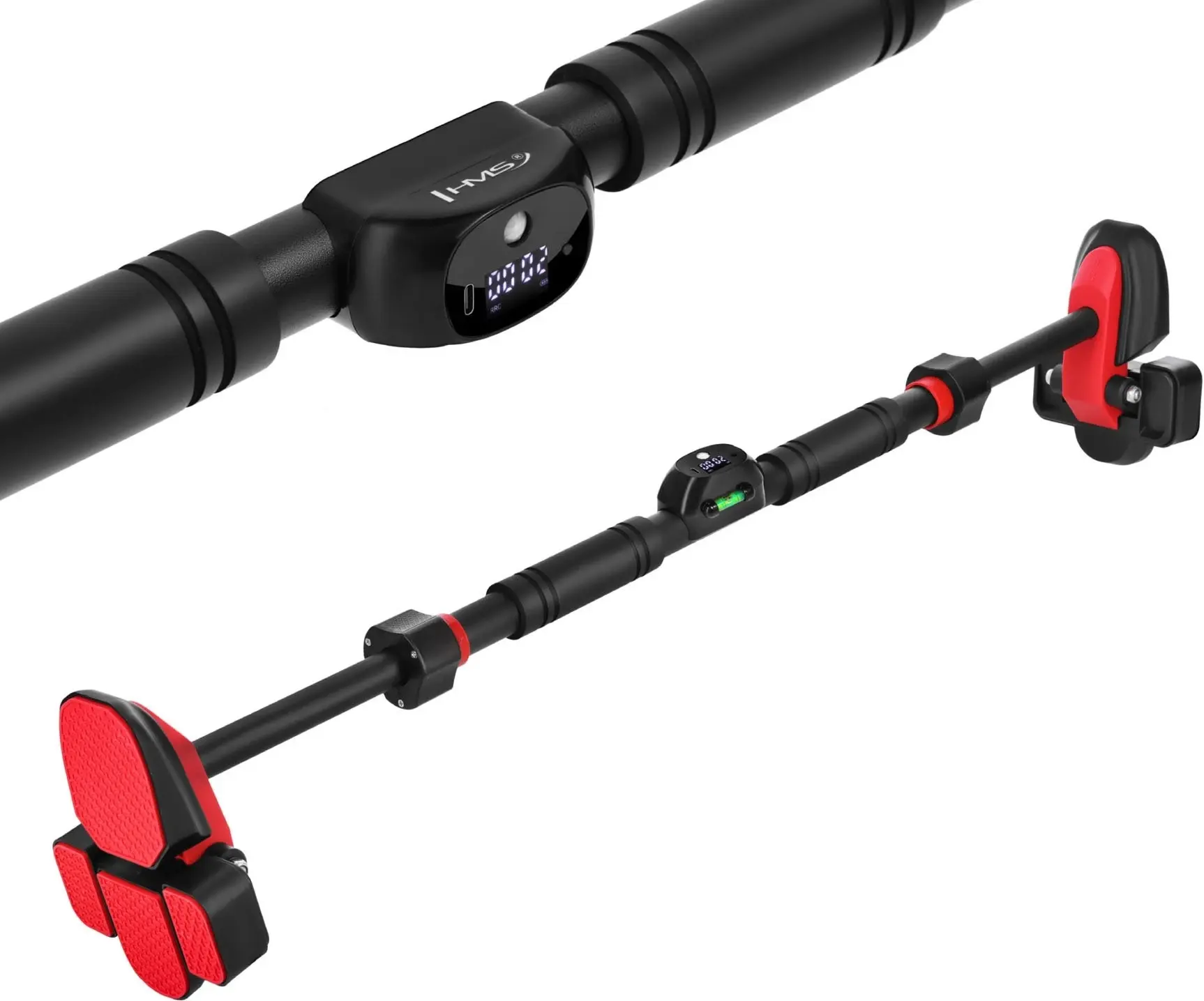 Bara de tractiuni pentru usa HMS DD500 (Black/Red) - 3