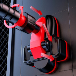 Bara de tractiuni pentru usa HMS DD500 (Black/Red) Thumb